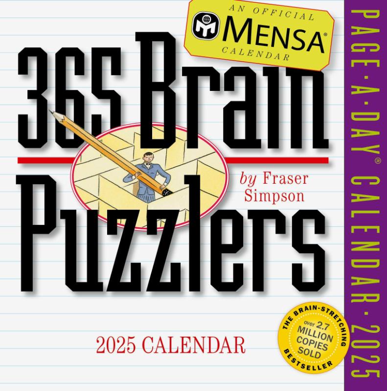 Simpson, F: Mensa(r) 365 Brain Puzzlers Page-A-Day(r) Calend