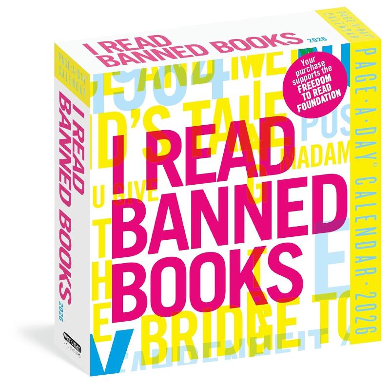I Read Banned Books Page-A-Day® Calendar 2026