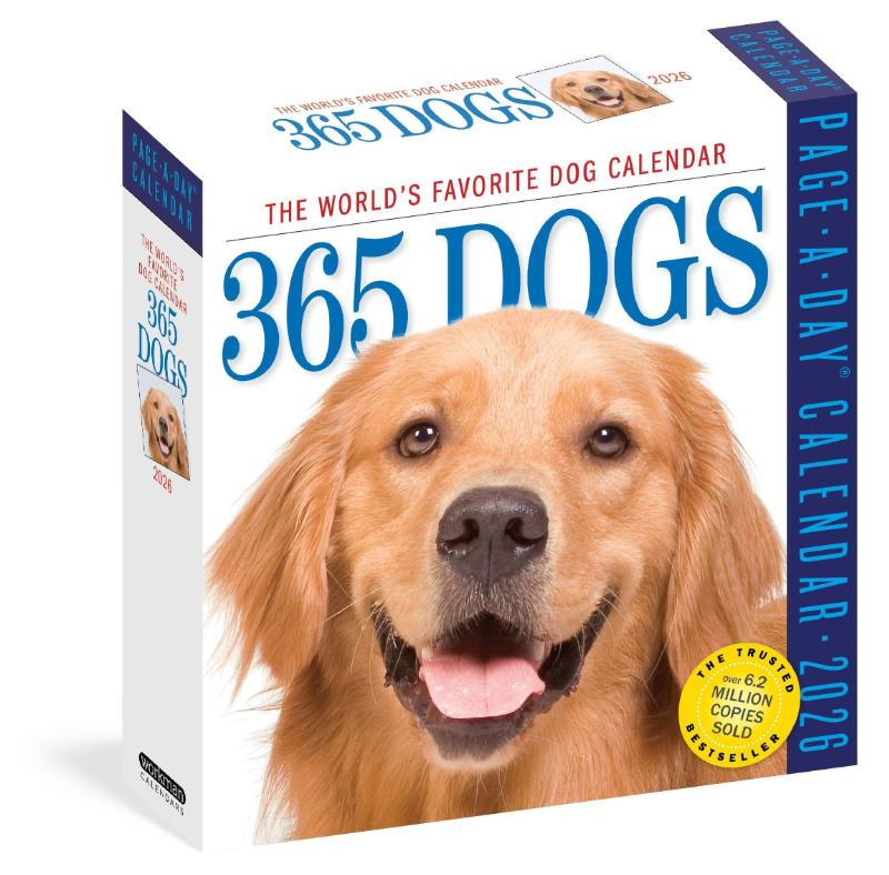 365 Dogs Page-A-Day® Calendar 2026