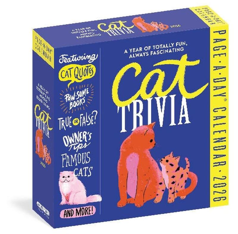 Cat Trivia Page-A-Day® Calendar 2026