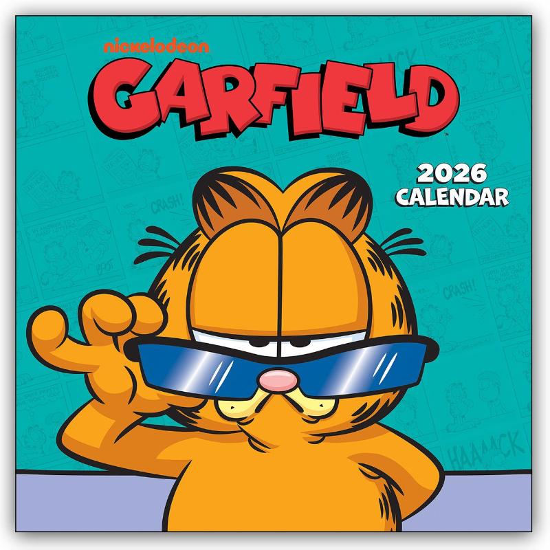 Garfield 2026 Wall Calendar