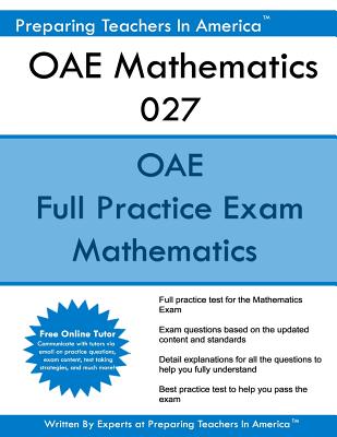 OAE Mathematics 027: OAE Math Study Guide