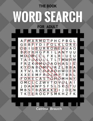 The Book Word Search For Adult: Word Search Large Print Paper 50 Puzzles Fun Game
