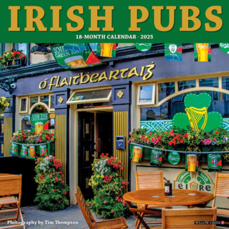 Irish Pubs 2026 Wall Calendar