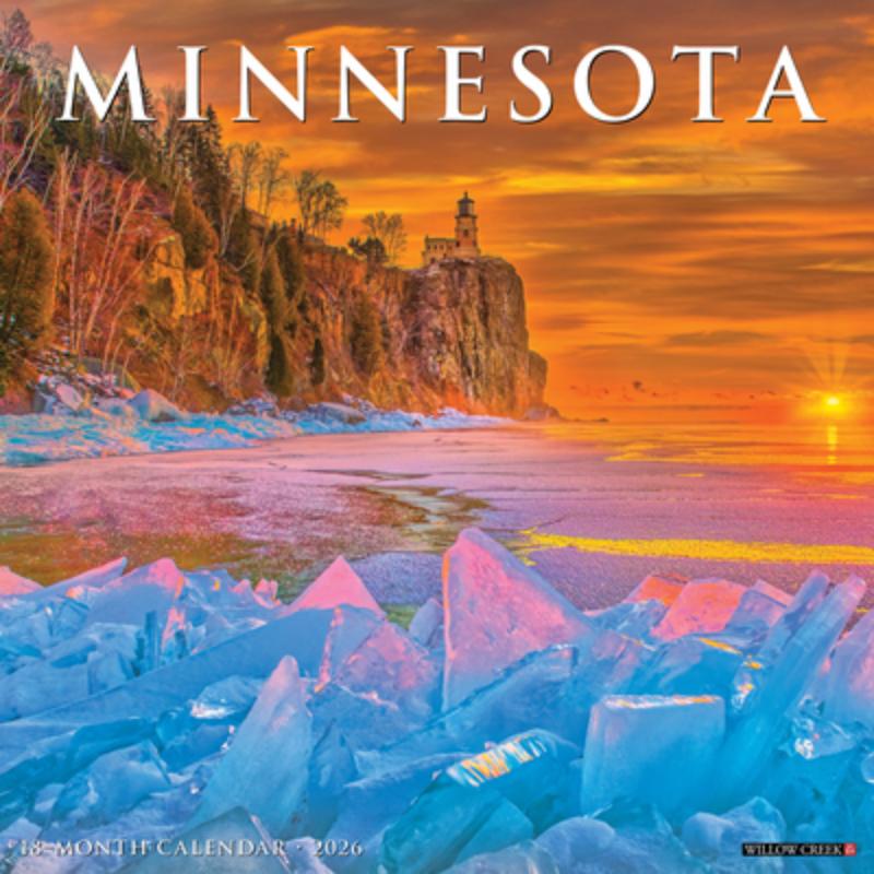 Minnesota 2026 Wall Calendar