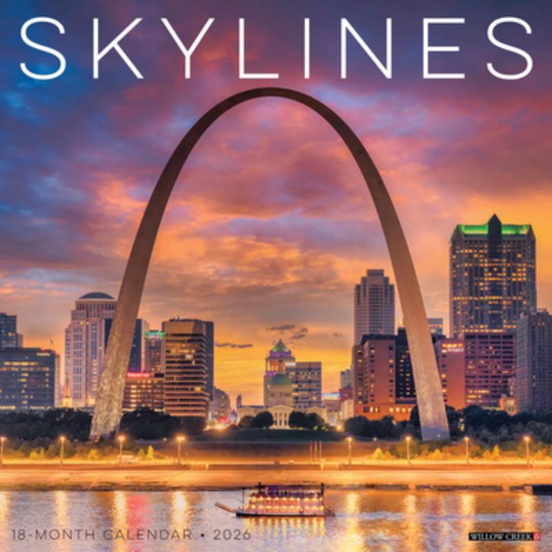 Skylines 2026 Wall Calendar