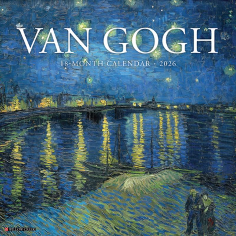 Van Gogh 2026 Wall Calendar