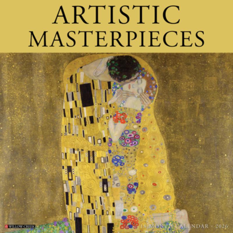 Artistic Masterpieces 2026 Wall Calendar