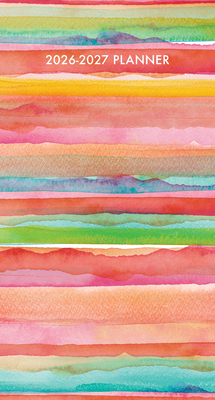 Super Stripe 2-Year 2026-27 3.5 X 6.5 Monthly Pocket Planner