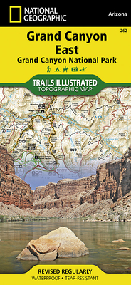 MAP-GRAND CANYON EAST GRAND CA