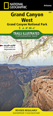 MAP-GRAND CANYON WEST MAP GRAN
