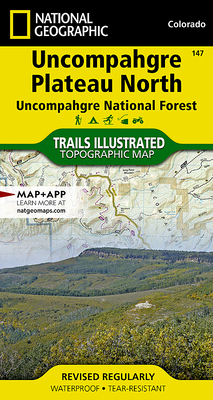 MAP-UNCOMPAHGRE PLATEAU NORTH