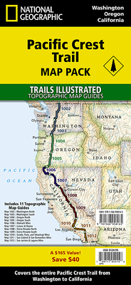 National Geographic Maps - Trails Illustrated: Pacific Crest