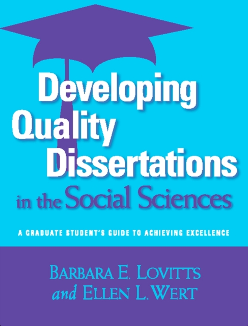 Developing Quality Dissertations in the Social Sciences