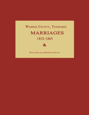 Warren County, Tennessee, Marriages 1852-1865