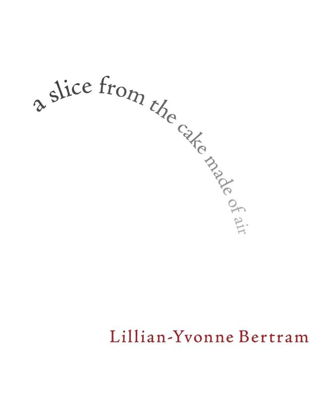 a slice from the cake made of air