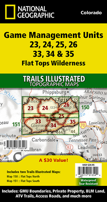 MAP-FLAT TOPS WILDERNESS GMU M