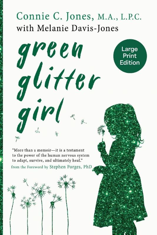 Green Glitter Girl