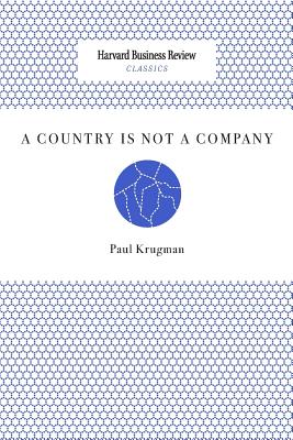 A Country Is Not a Company