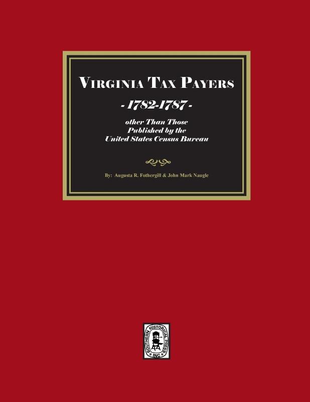 Virginia Tax Payers, 1782-1787