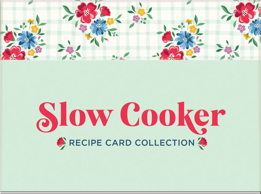Slow Cooker Recipe Card Collection Tin 72 Recipe Cards + 28 Blank Recipe Cards to Write Your Own Recipes + 5 Tabbed Section