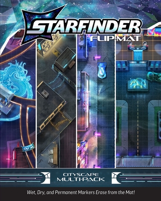 Starfinder Flip-Mat: Cityscape Multi-Pack