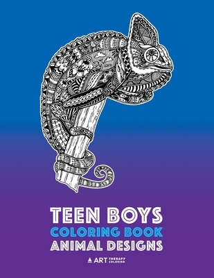 Teen Boys Coloring Book