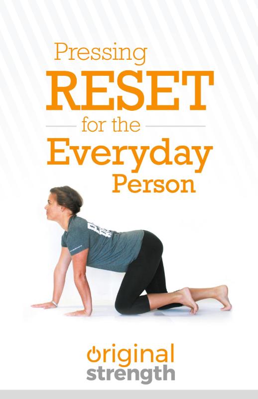 Pressing Reset for the Everyday Person