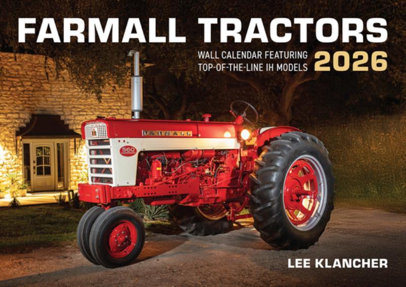 Farmall Tractors Calendar 2026