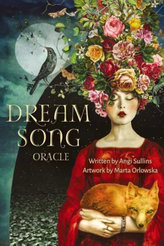 Dream Song Oracle: Deluxe 45-Card Gilt-Edged Oracle Deck with 104-Page Full-Color Illustrated Guidebook - Develop Intuition, Explore Inner Magic, Disc