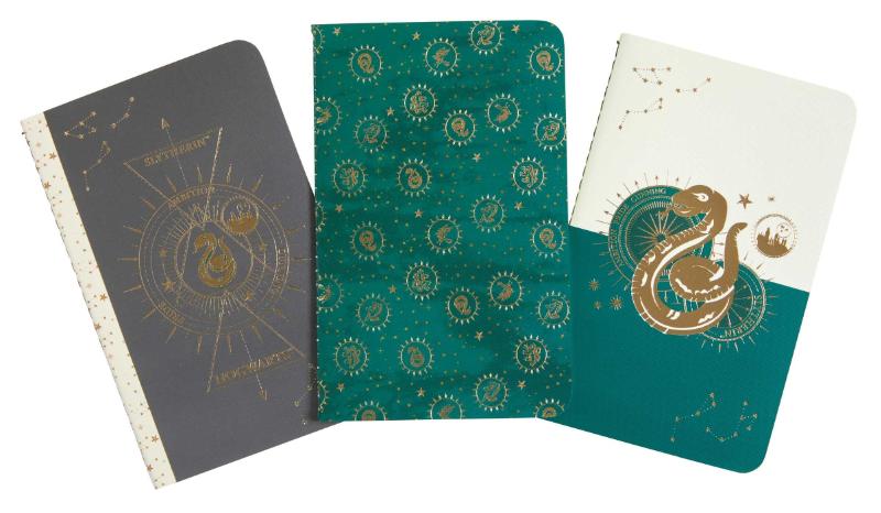 Harry Potter: Slytherin Constellation Sewn Pocket Notebook Collection