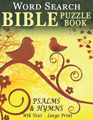 Word Search Bible Puzzle Book- Psalms and Hymns