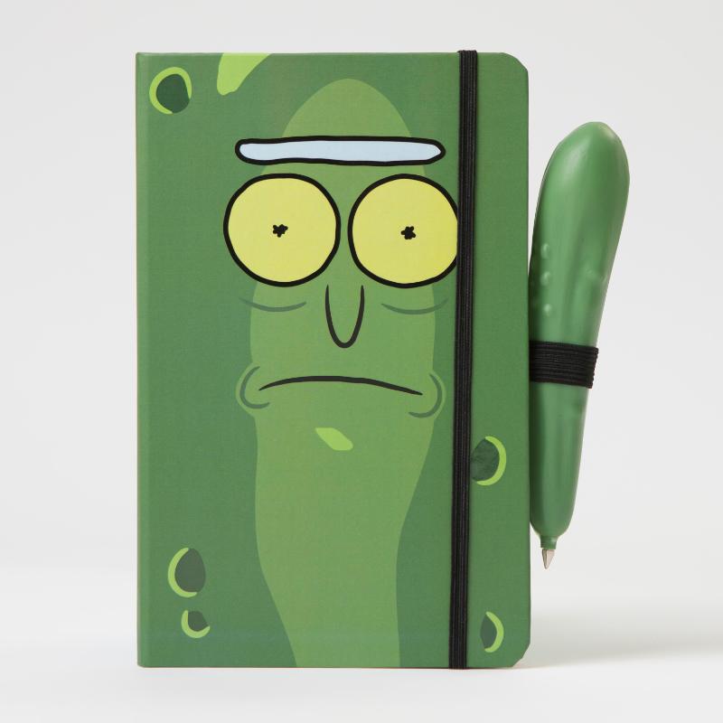 Rick and Morty: Pickle Rick Hardcover Ruled Journal With Pen