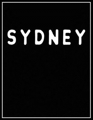 Sydney: Black and white Decorative Book - Perfect for Coffee Tables, End Tables, Bookshelves, Interior Design & Home Staging A