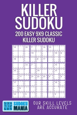 Killer Sudoku: 200 Easy 9x9 Classic Killer Sudoku