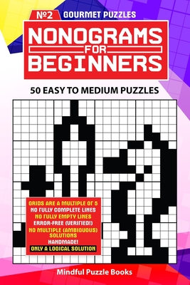 Nonograms for Beginners 2: 50 Easy to Medium Puzzles