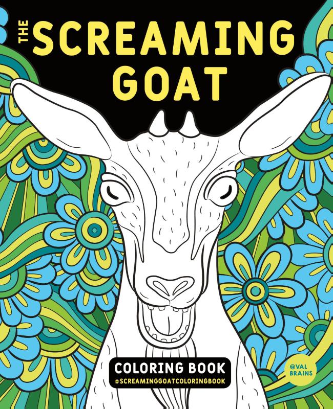 The Screaming Goat Coloring Book