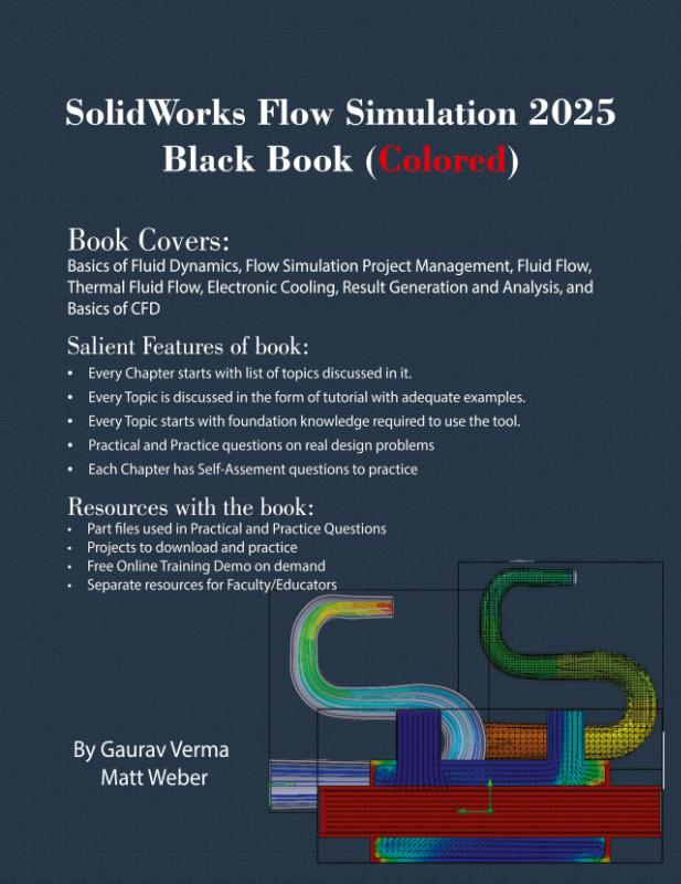 SolidWorks Flow Simulation 2025 Black Book