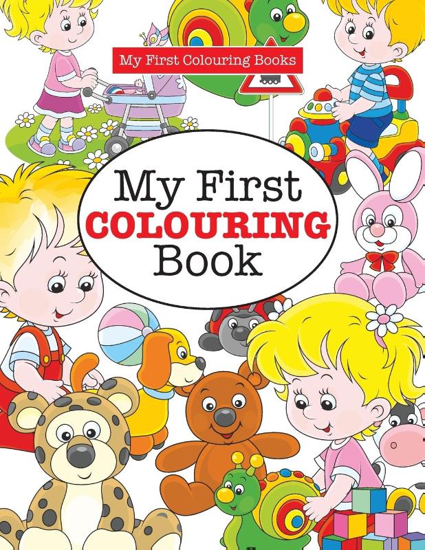 My First Colouring Book ( Crazy Colouring For Kids)