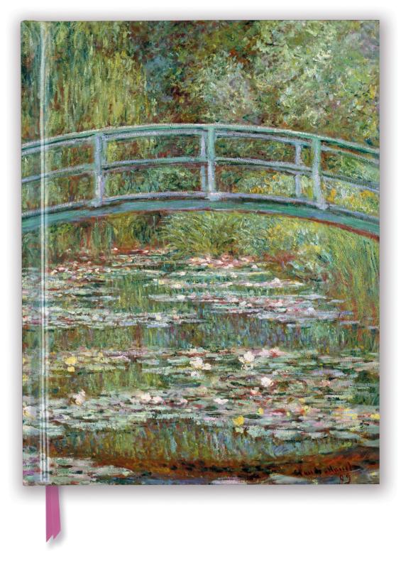 Claude Monet: Bridge over a Pond of Water Lilies (Blank Sketch Book)