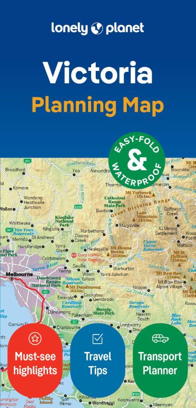 Lonely Planet Victoria Planning Map