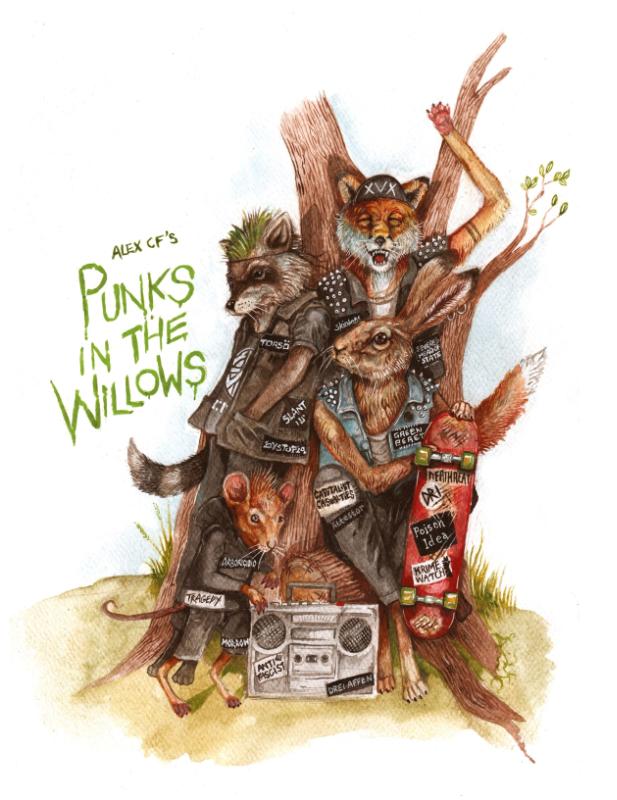 Punks In The Willows (Hardcover)