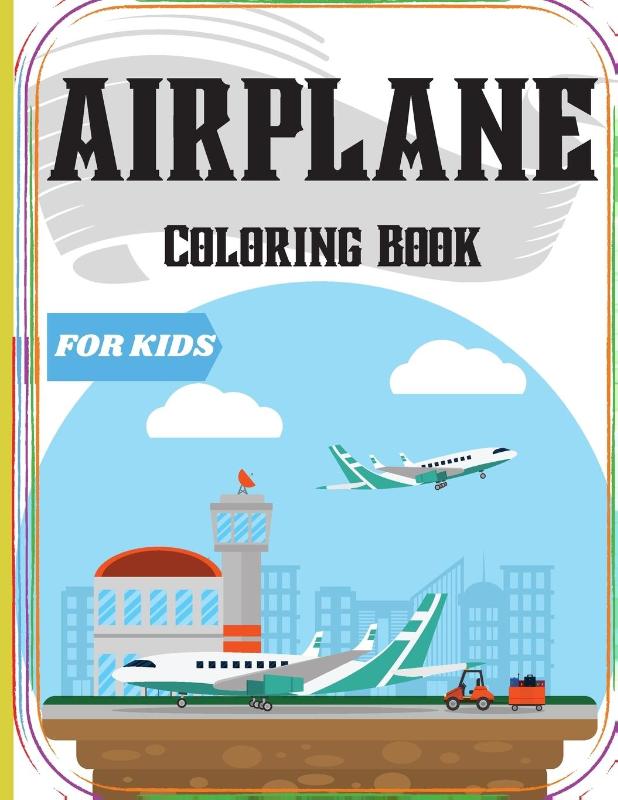 Airplane Coloring Book for Kids