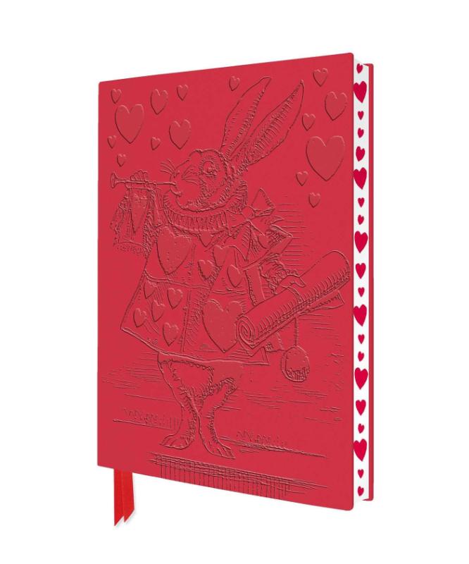 Alice in Wonderland: White Rabbit Artisan Art Notebook (Flame Tree Journals)