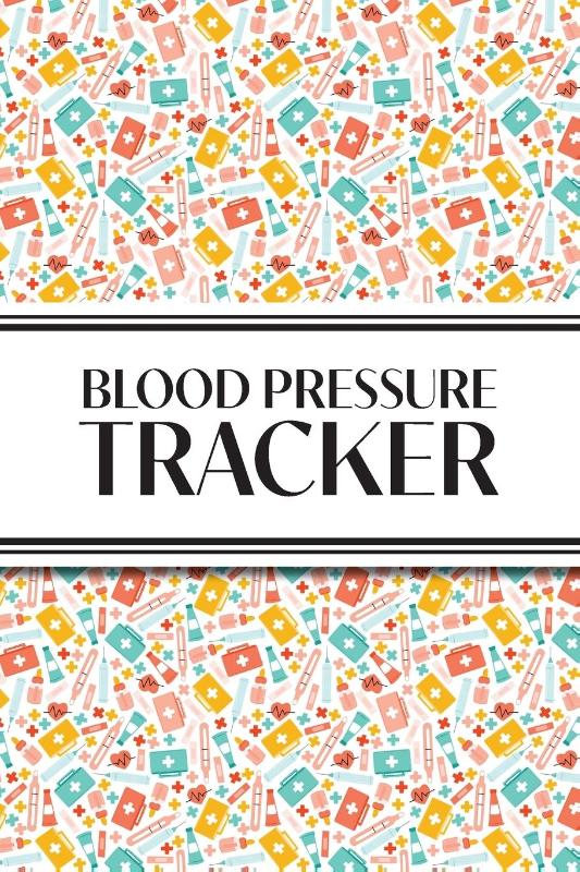 1-Year Blood Pressure Tracker (Multi-Color First Aid)