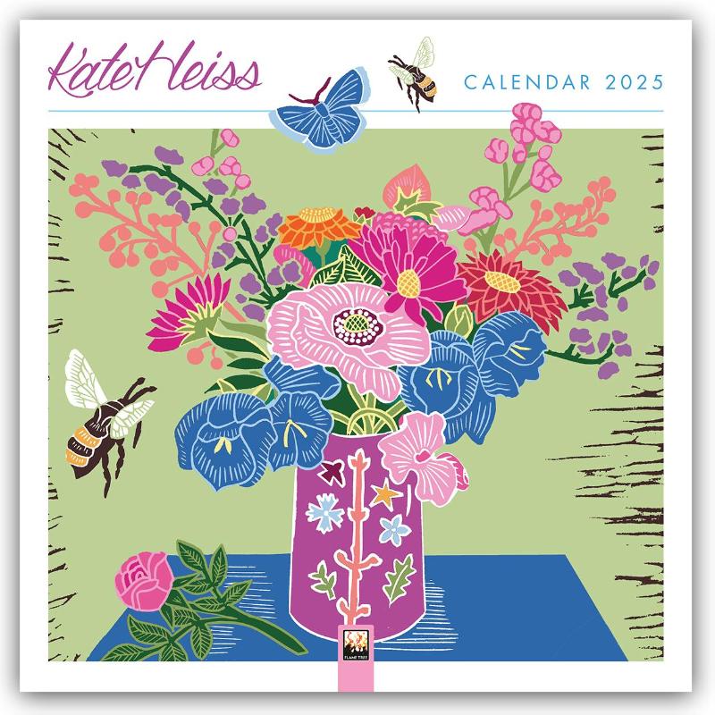 Kate Heiss Wall Calendar 2025 (Art Calendar)