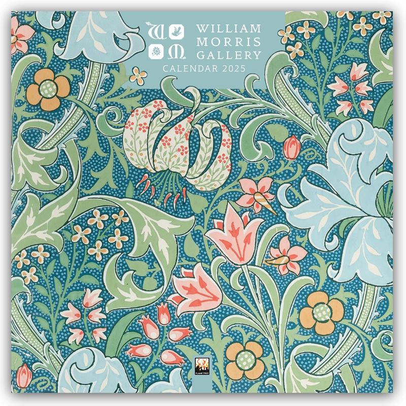 William Morris Gallery Wall Calendar 2025 (Art Calendar)