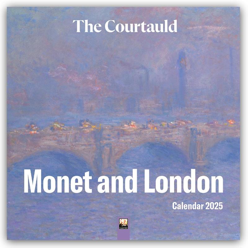 The Courtauld: Monet and London Wall Calendar 2025 (Art Calendar)