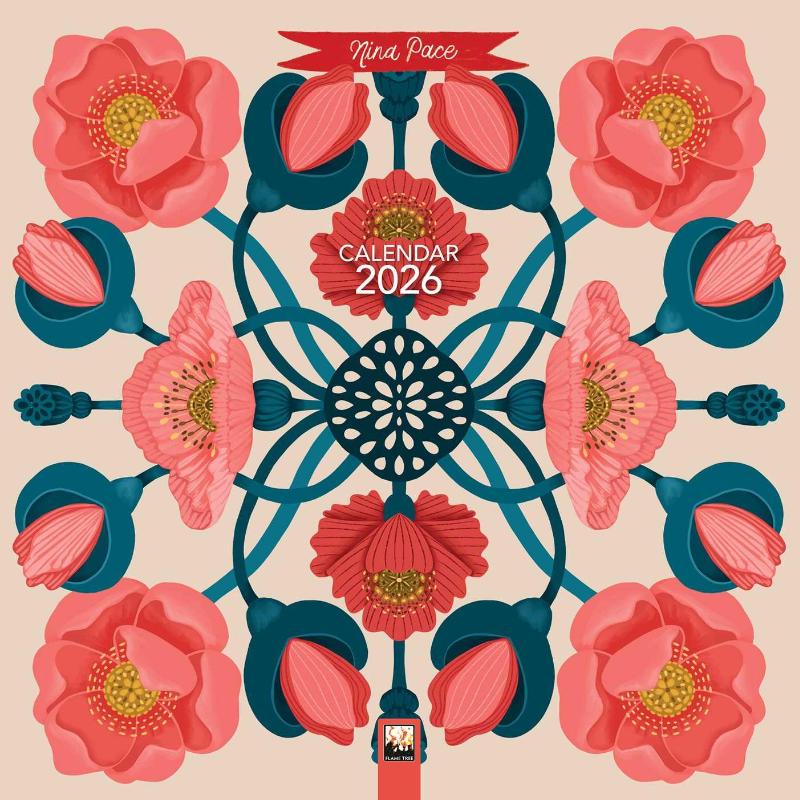 Nina Pace Wall Calendar 2026 (Art Calendar)
