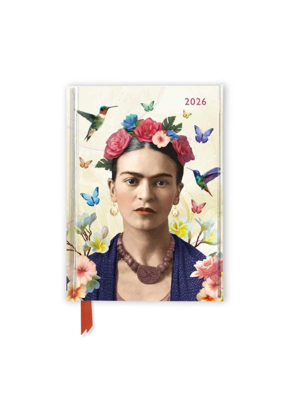 Frida Kahlo: Life of an Icon 2026 Luxury Pocket Diary Planner - Week to View